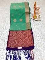 LUSTROUS SOFT SILK SAREE - Image 3