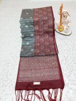 TANA LOTUS SOFT SILK SAREE - Image 3