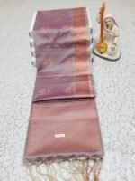 COPPER RADIANCE SOFT SILK SAREE - Image 3