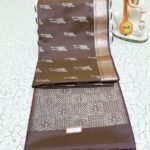 ROYAL ZIG-ZAG SOFT SILK SAREE